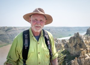 Joe Burns atop the White Cliffs